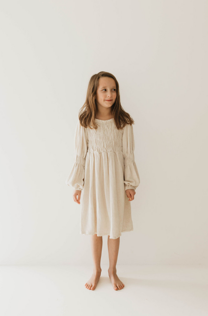 Children's Linen Dress | Flax