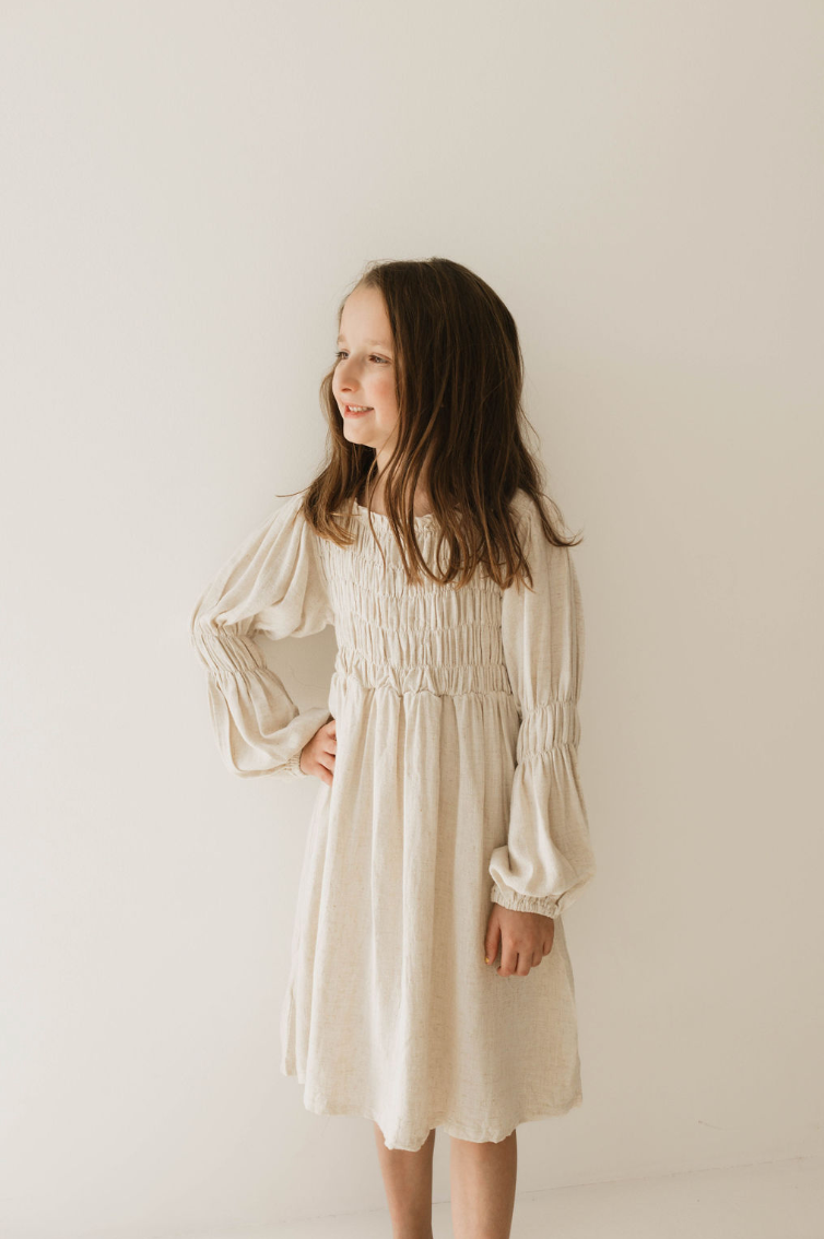 Children's Linen Dress | Flax