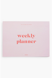 Weekly Desk Planner