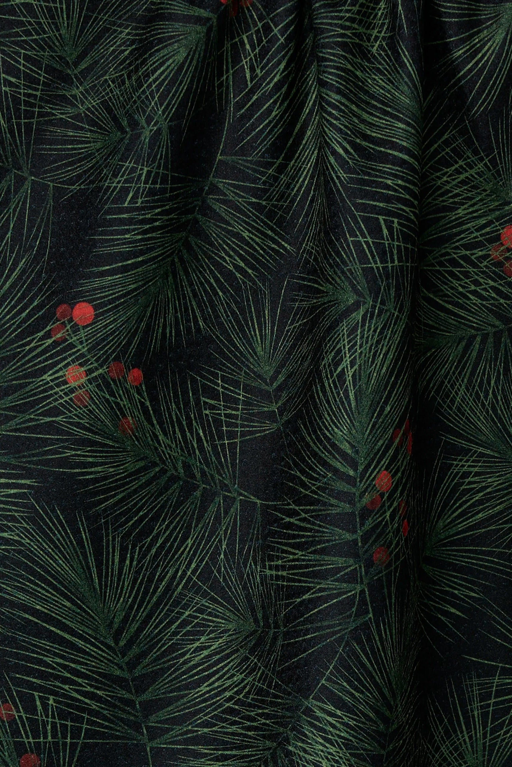 Geometry Evergreen Pine Tea Towel