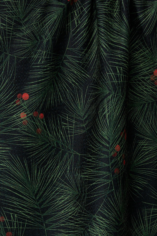 Geometry Evergreen Pine Tea Towel