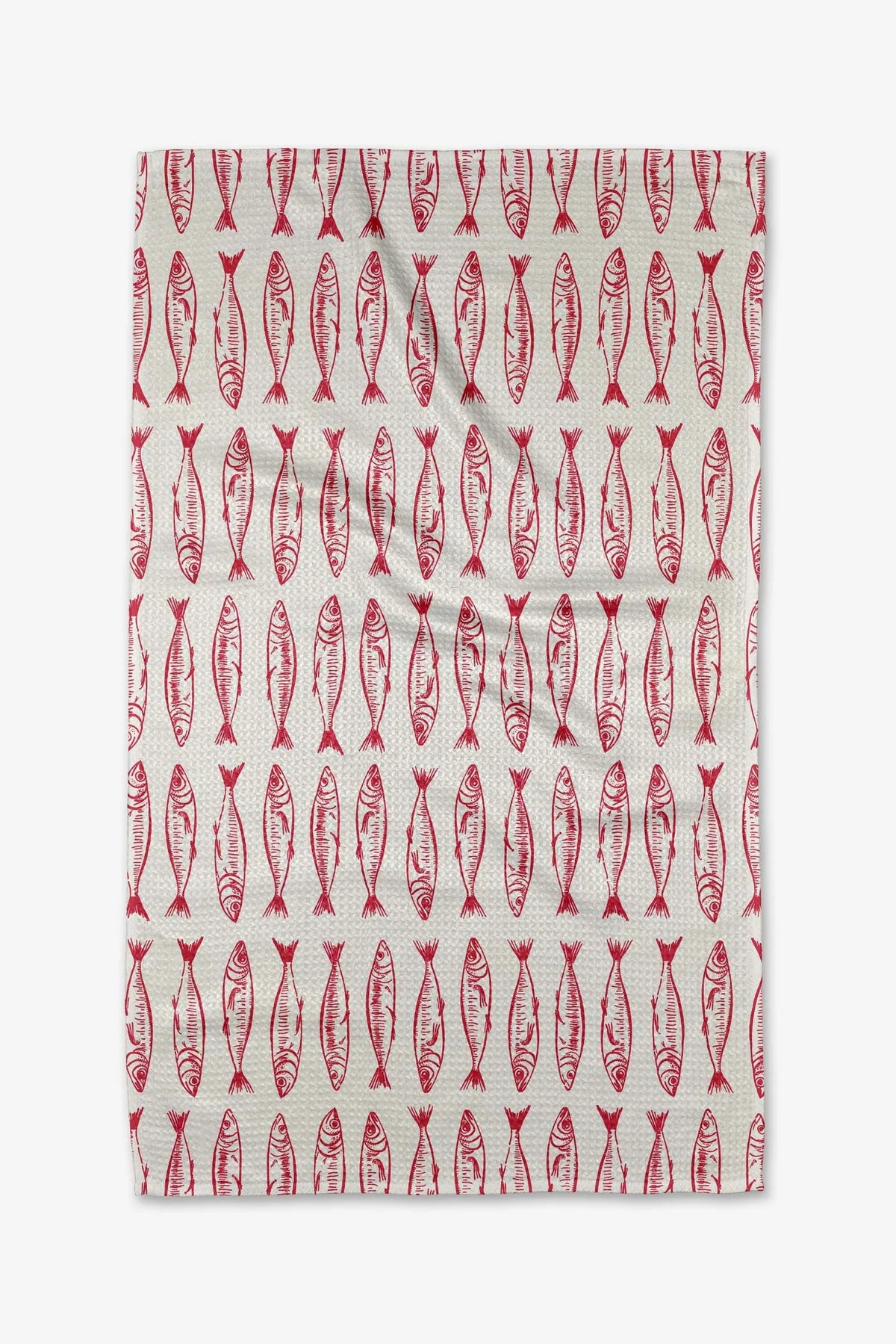 Geometry Sardine Stripes Tea Towel