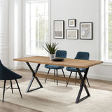 Amherst X Leg Dining Table