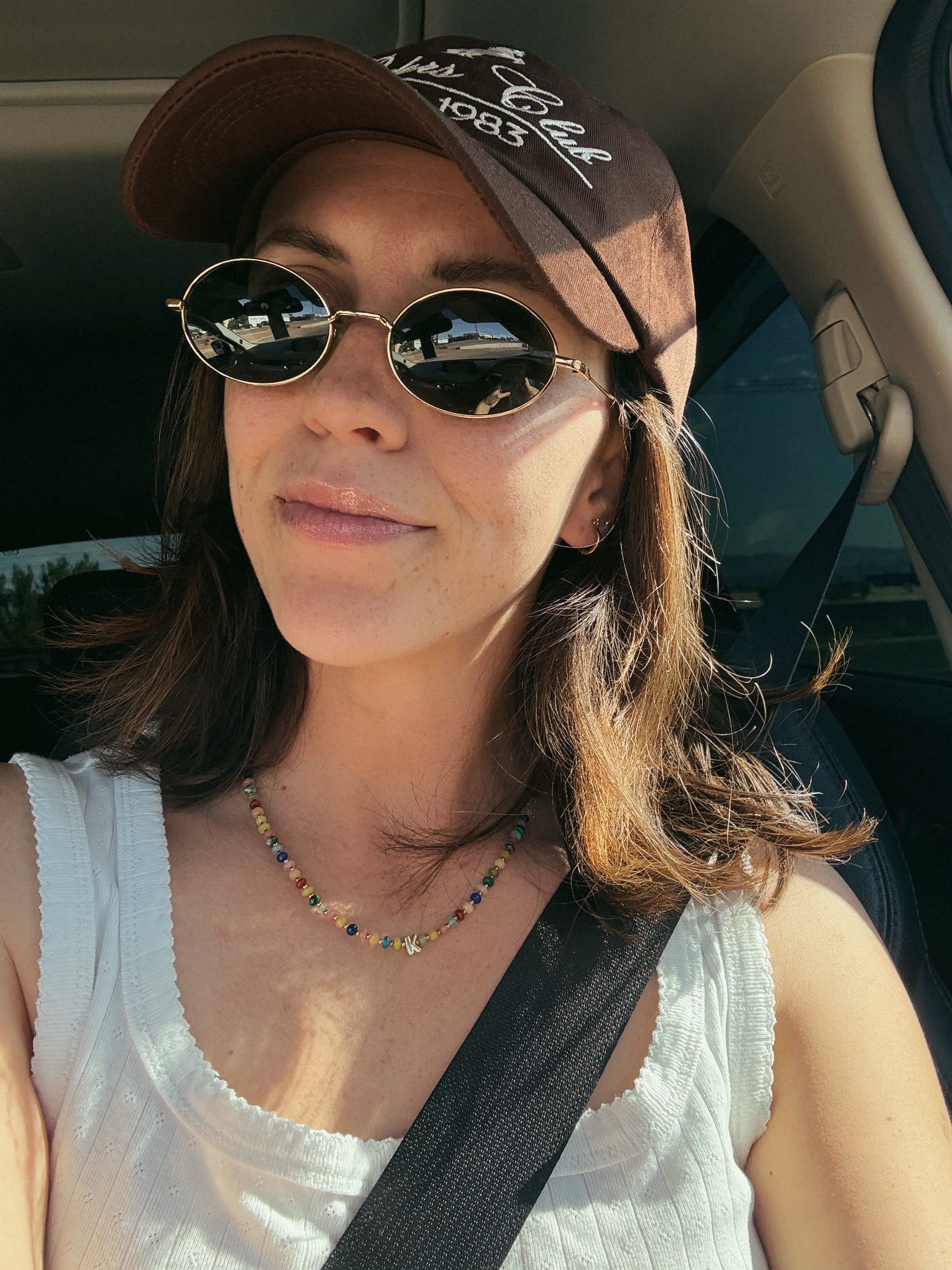 Mini Multicolored + Bubble Initial