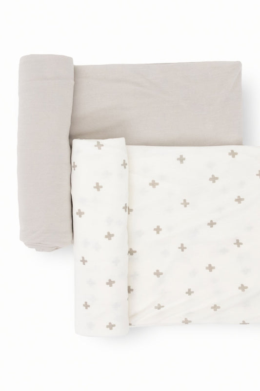 Grey Swaddle Set | ROOLEE