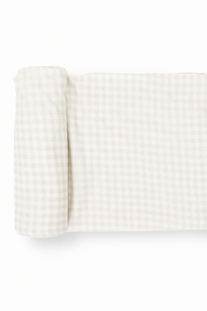 Gingham Swaddle | ROOLEE