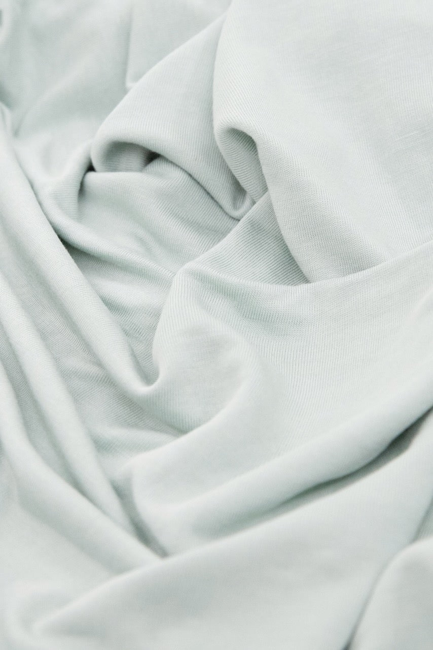 a close up of a white fabric