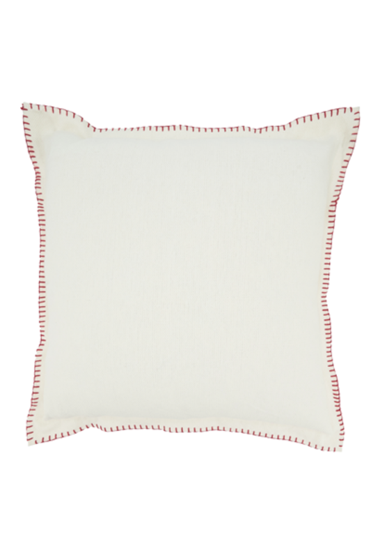Whip Stitched Square Pillow
