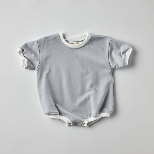 Sullivan Romper in Light Blue