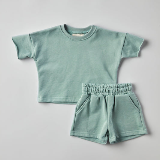 Scout Short Set in Blue