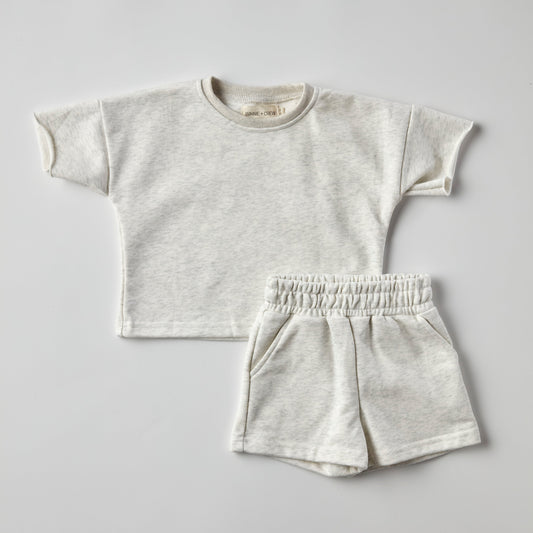 Scout Short Set in Grey