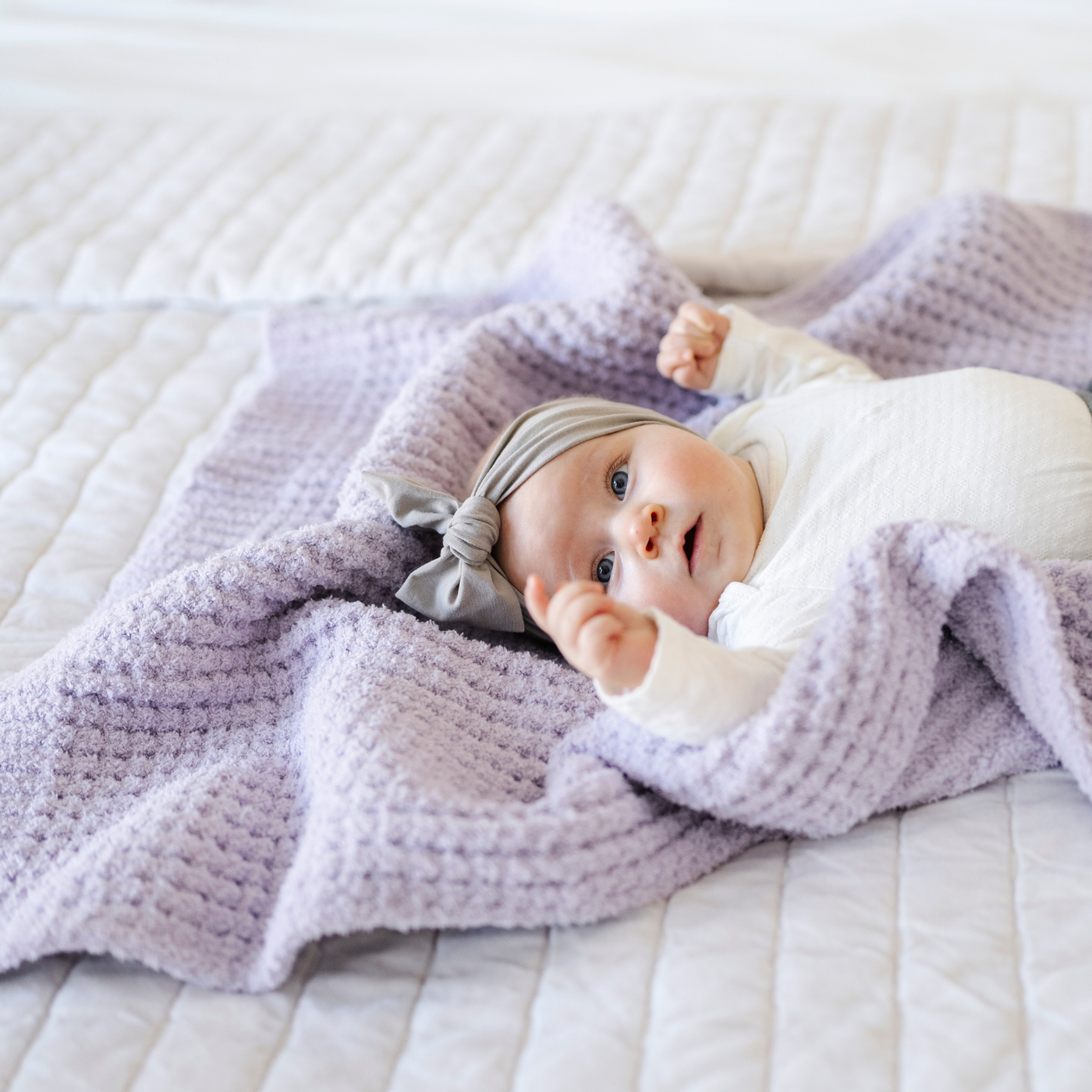 WAFFLE KNIT RECEIVING BLANKETS – ROOLEE