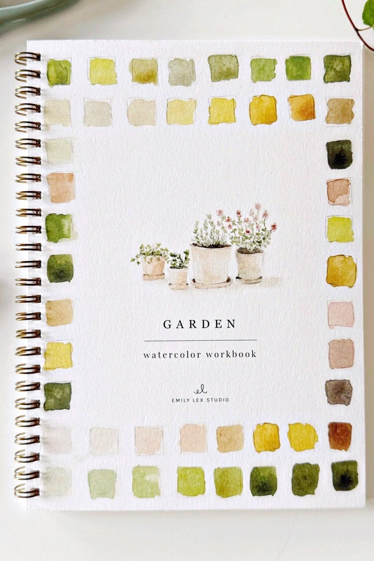 Garden Watercolor Workbook