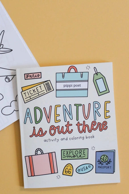 Adventure Is Out There Activity & Coloring Book