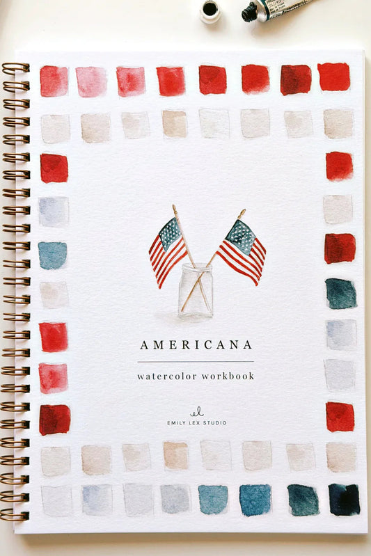 Americana Watercolor Workbook