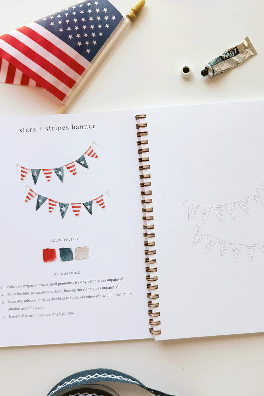 Americana Watercolor Workbook