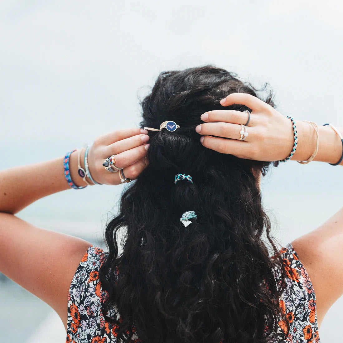 K'lani x Roxy Ocean Bloom - Hair Tie Bracelet