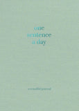 One Sentence a Day Book