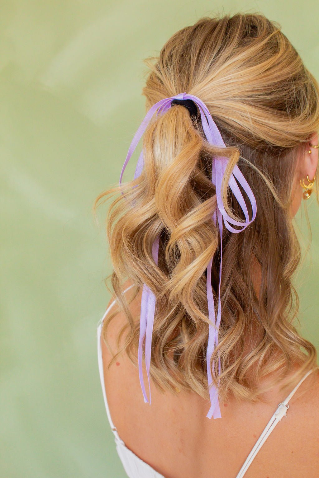 Dainty Ribbon Ponytail – ROOLEE
