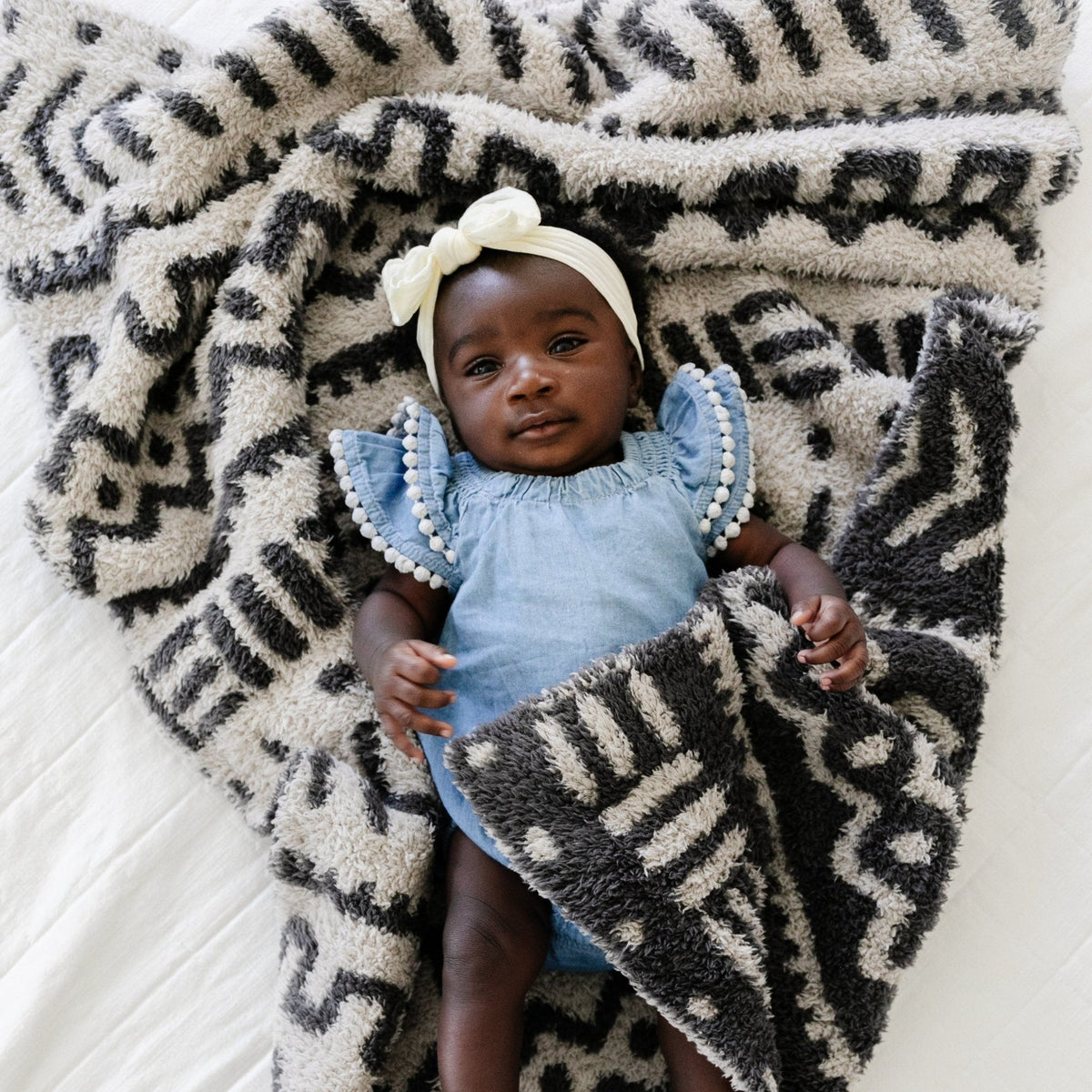 DOUBLE-LAYER BAMBONI® RECEIVING BLANKETS