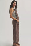 Free People Good Luck Barrel Overalls