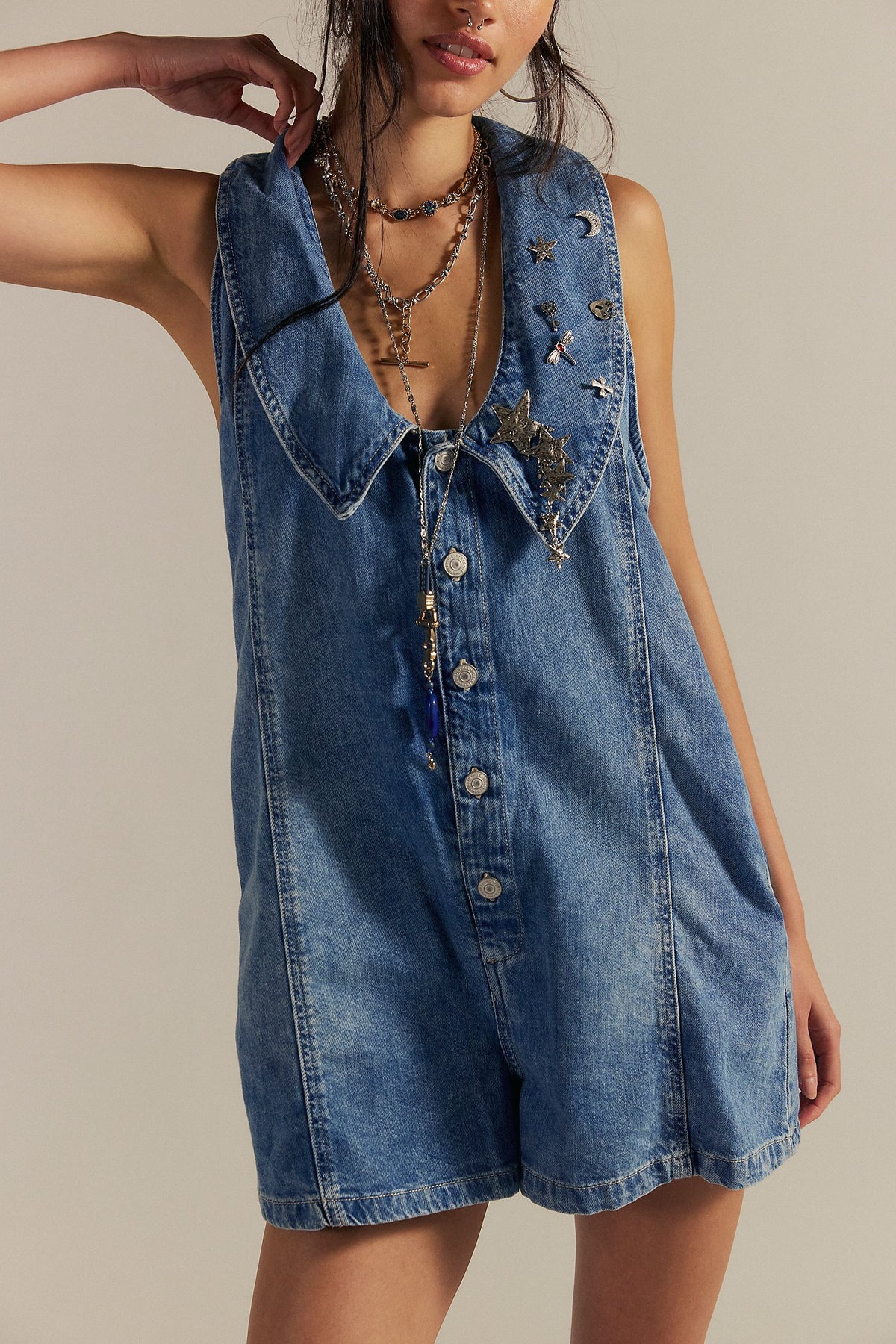 Free People Dover Playsuit