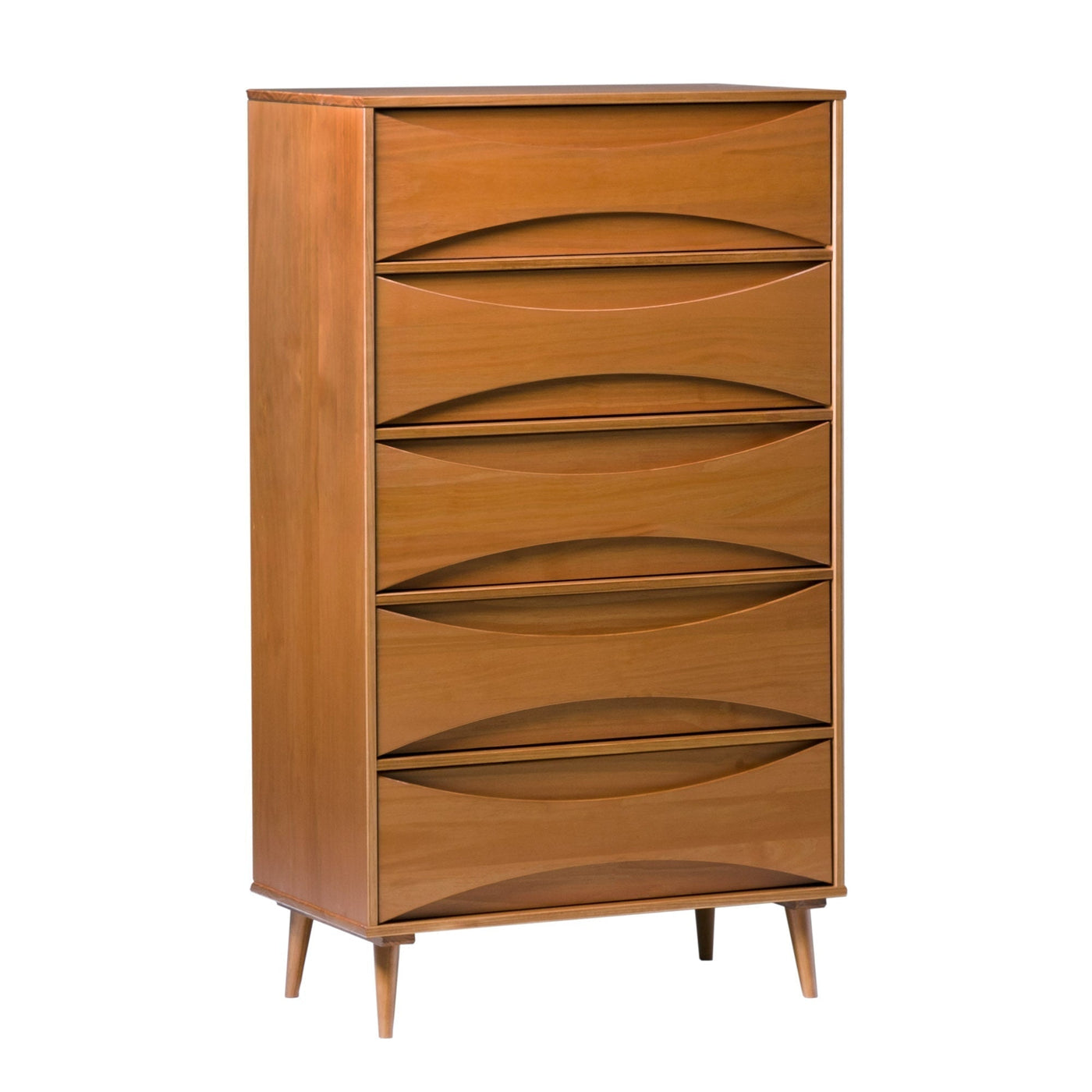 Atticus Solid Wood Mid-Century Modern Chest