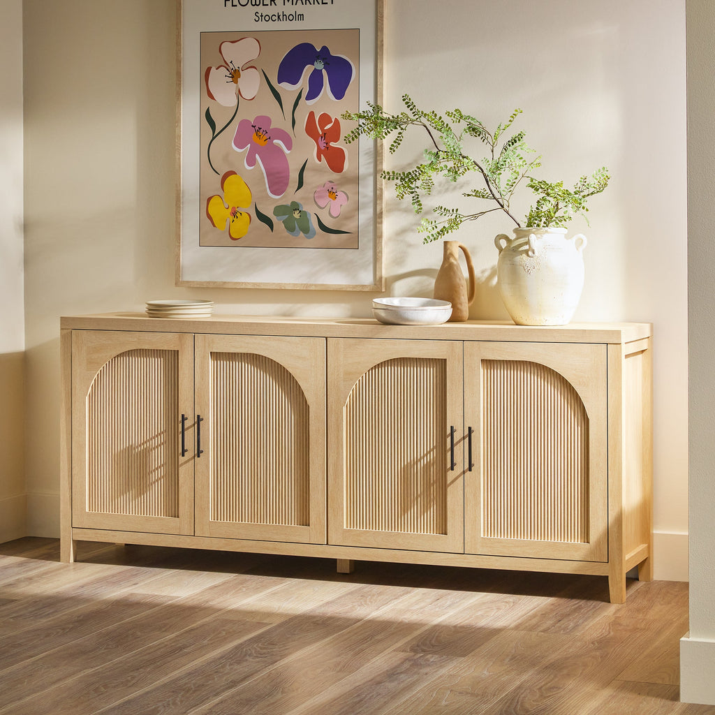 Traditional Reeded Sideboard Sasha 70
