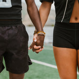 Game Day Black Gold - Hair Tie Bracelet
