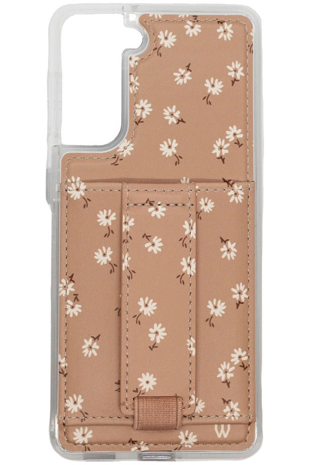 a phone case with flowers on it