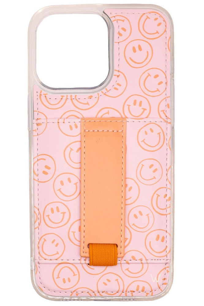 a phone case with a strap