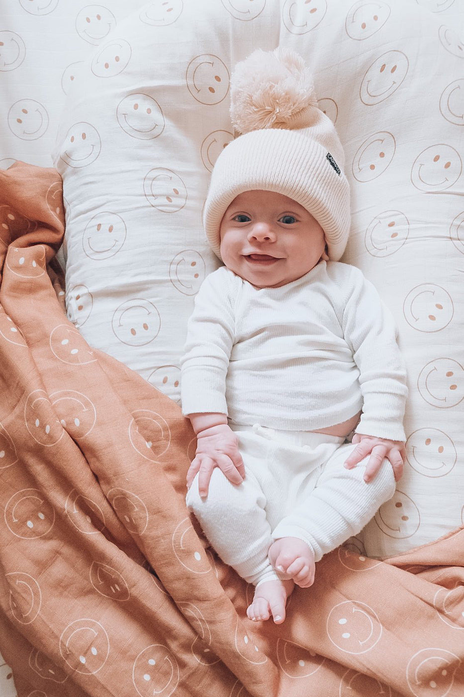 Crib Sheet | Just Smile Ivory