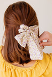 Lilac Fields Long Bow Scrunchie
