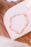 Madeline Gold Filled Paperclip Bracelet