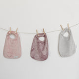 MINKY BIBS 3-PACK