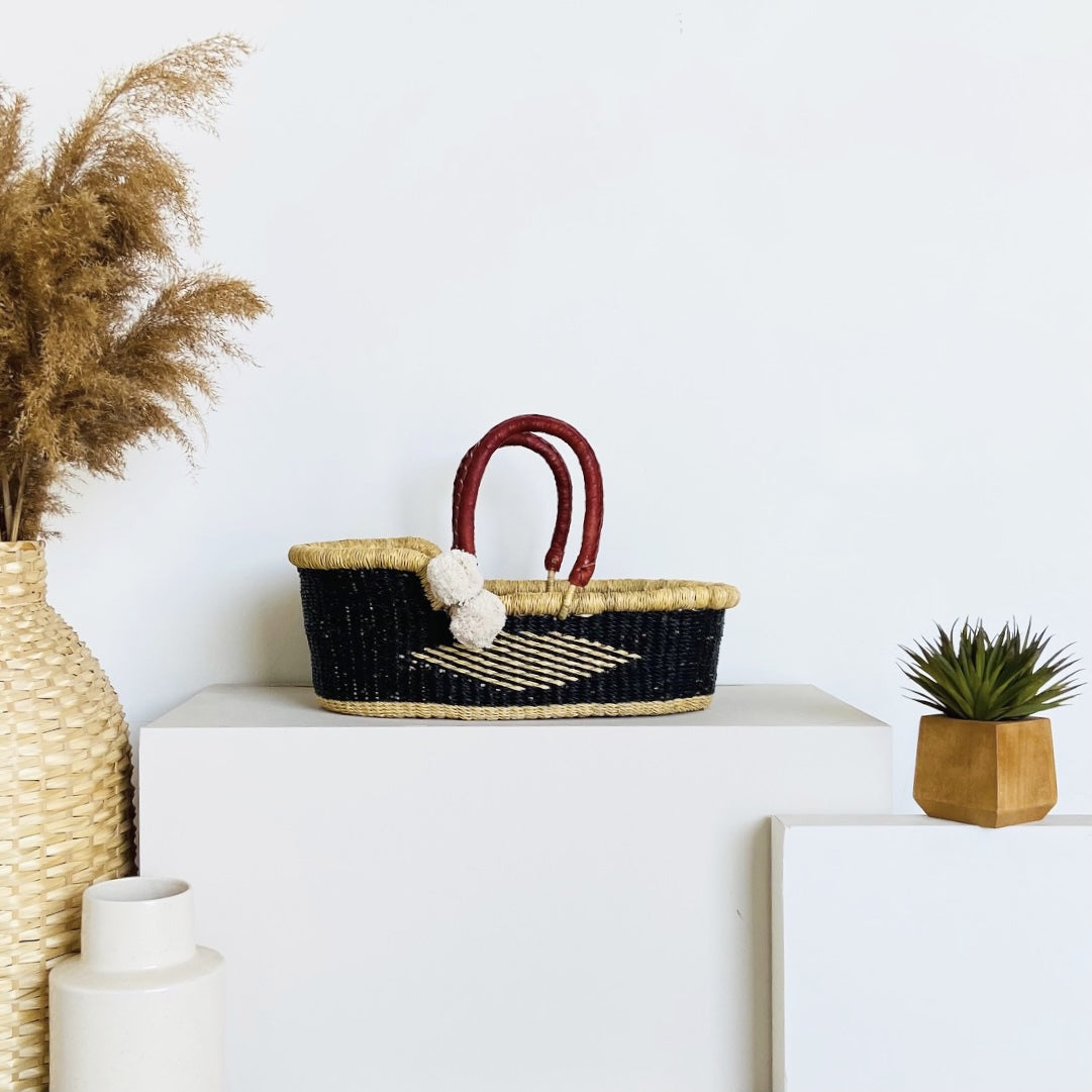 Nightfall<br>Mini Moses Basket<br>discontinued design