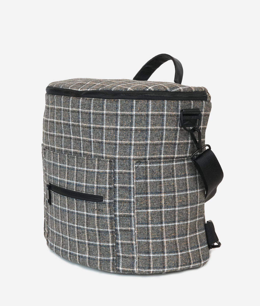 The Original Diaper Bag - Plaid Tweed