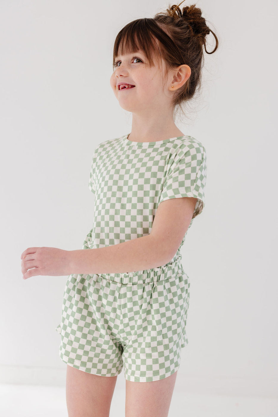 Play Set in Fern Chequer