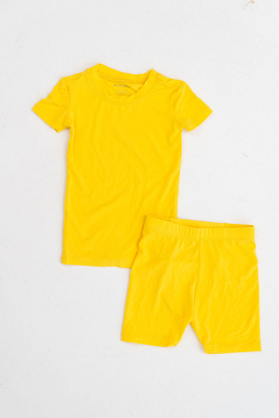 Classic Short Set in Lemonade