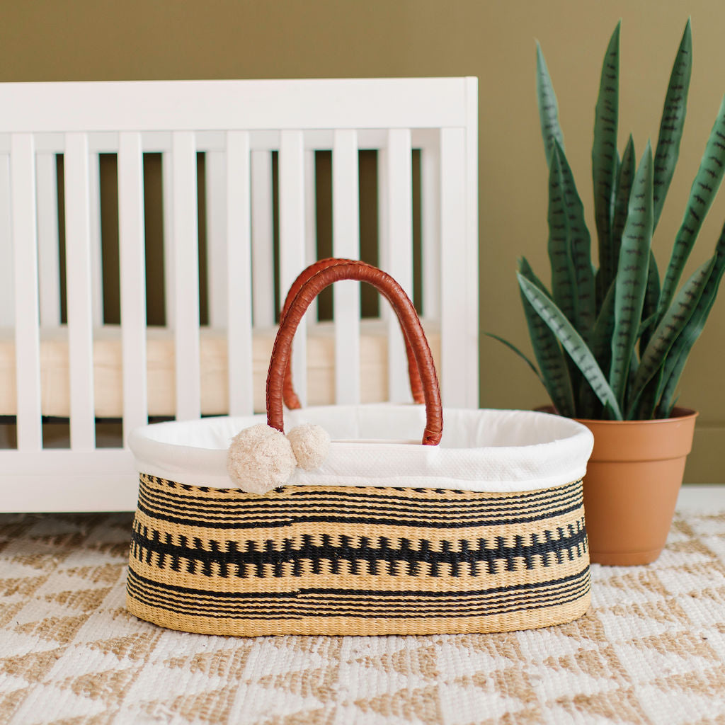 Remy<br>No Hood<br>African Moses Basket<br>discontinued design