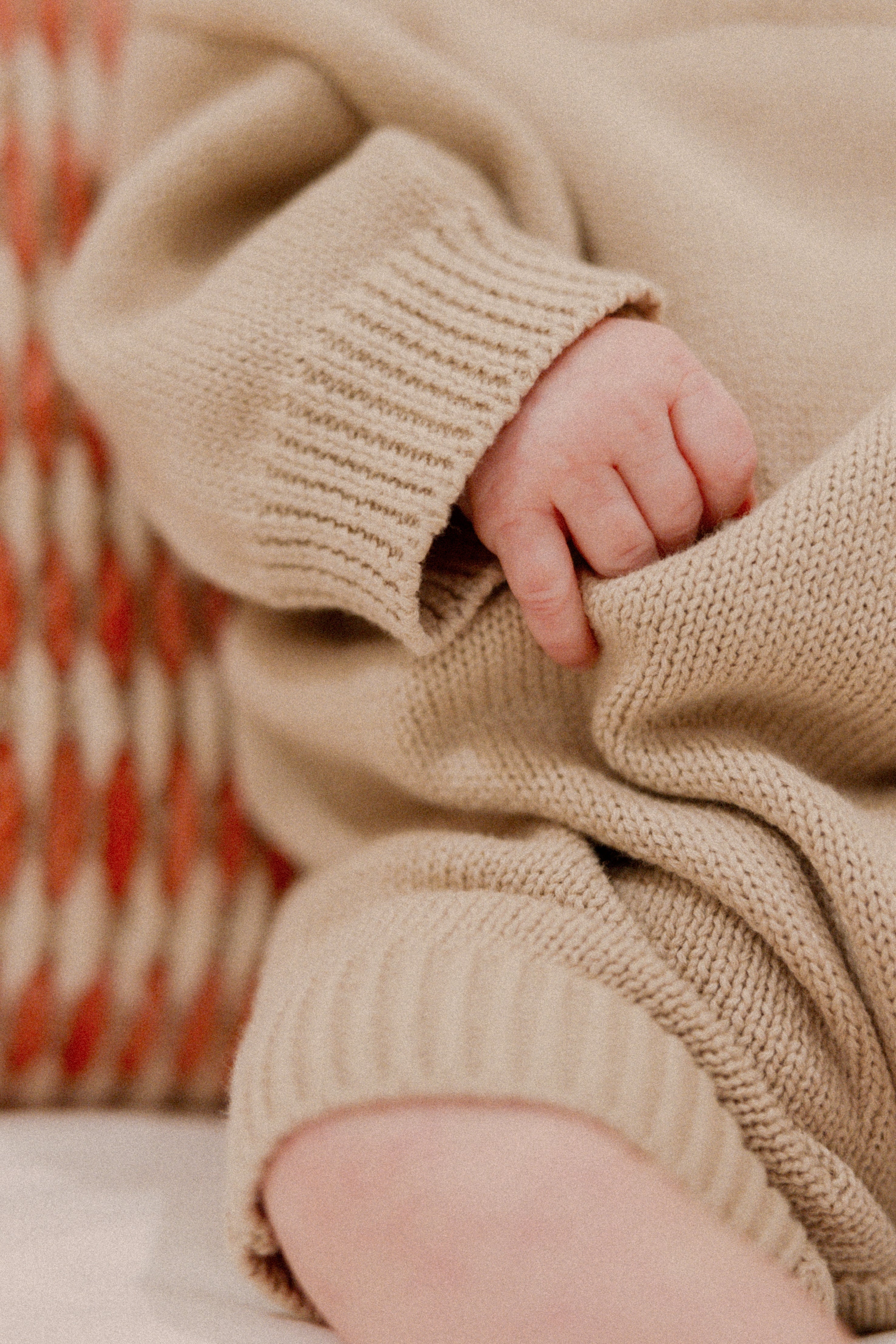 Beck Knit Romper in Beige