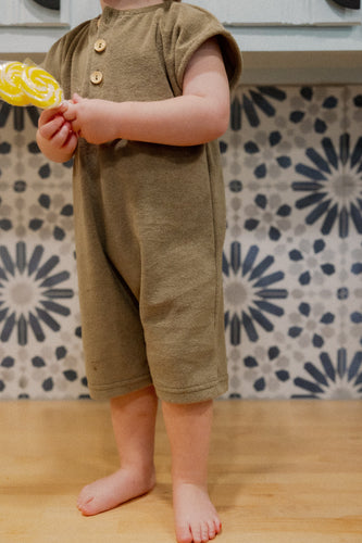 Dillon Romper in Green