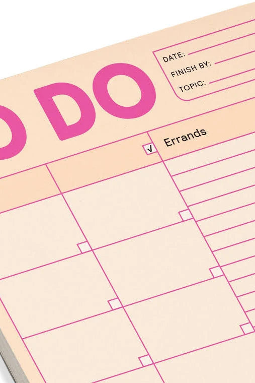 To Do Pad