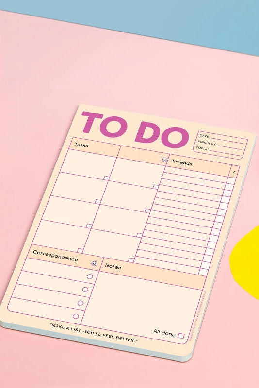 To Do Pad