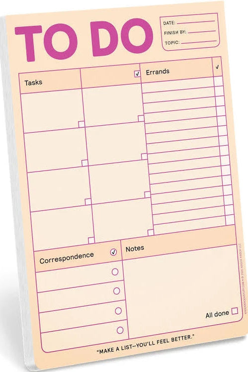 To Do Pad