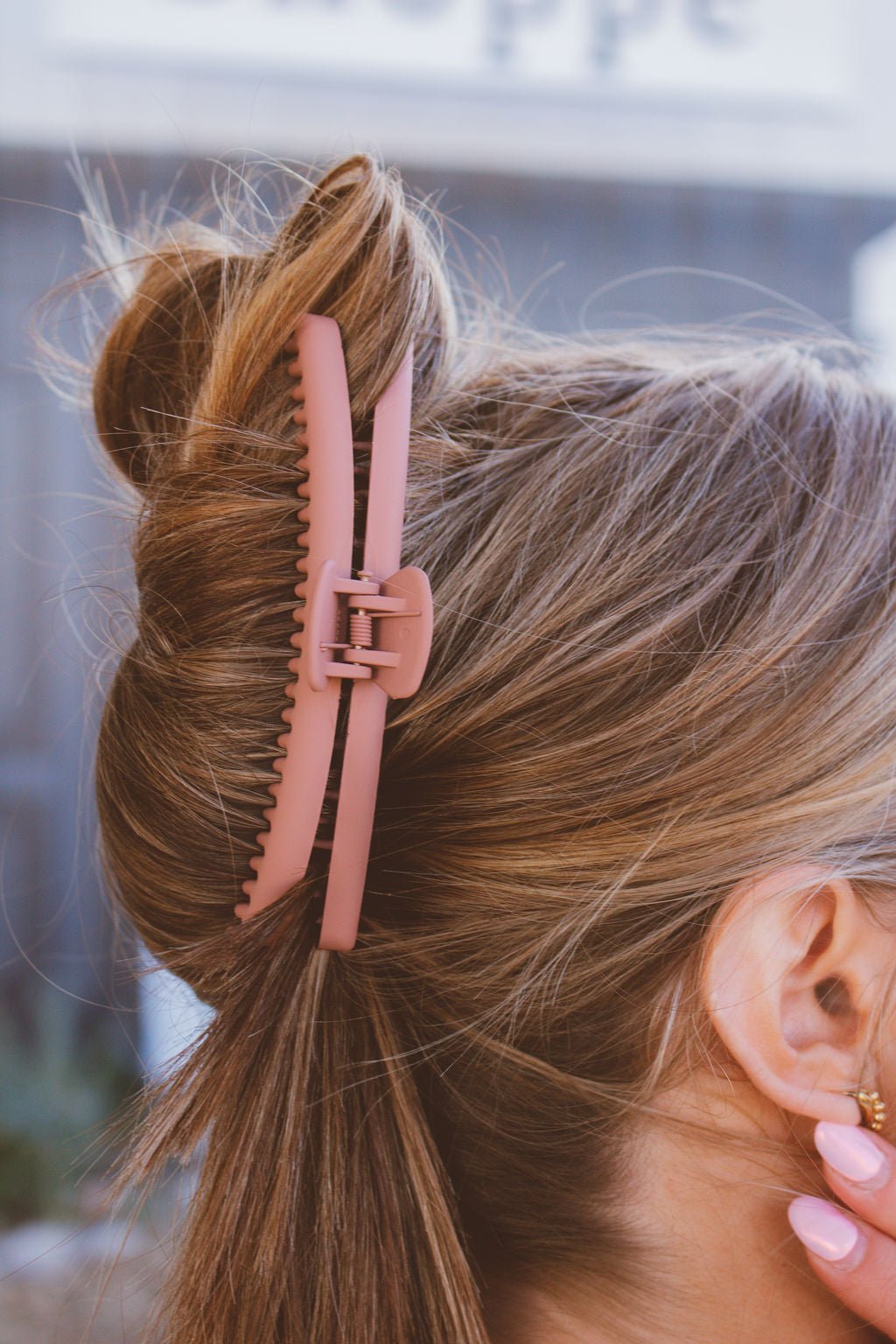 Single French Twist Claw Clip - Thick Hair