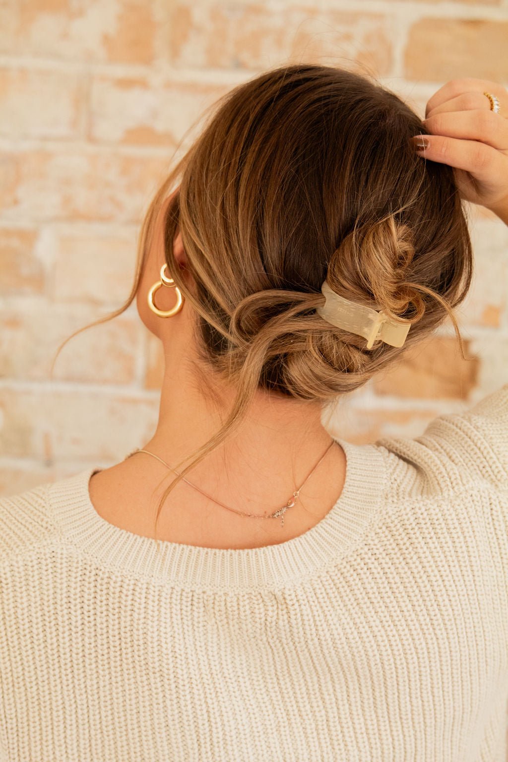 Skinny Ponytail Claw Clip