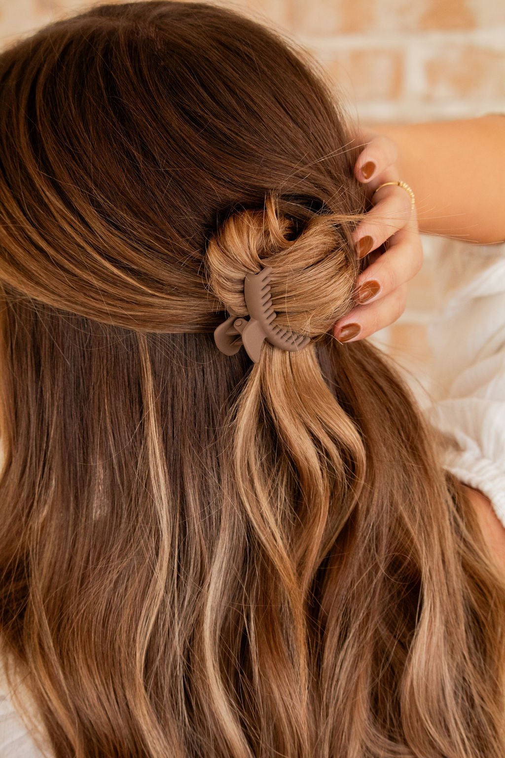 Thin Hair French Twist Claw Clip