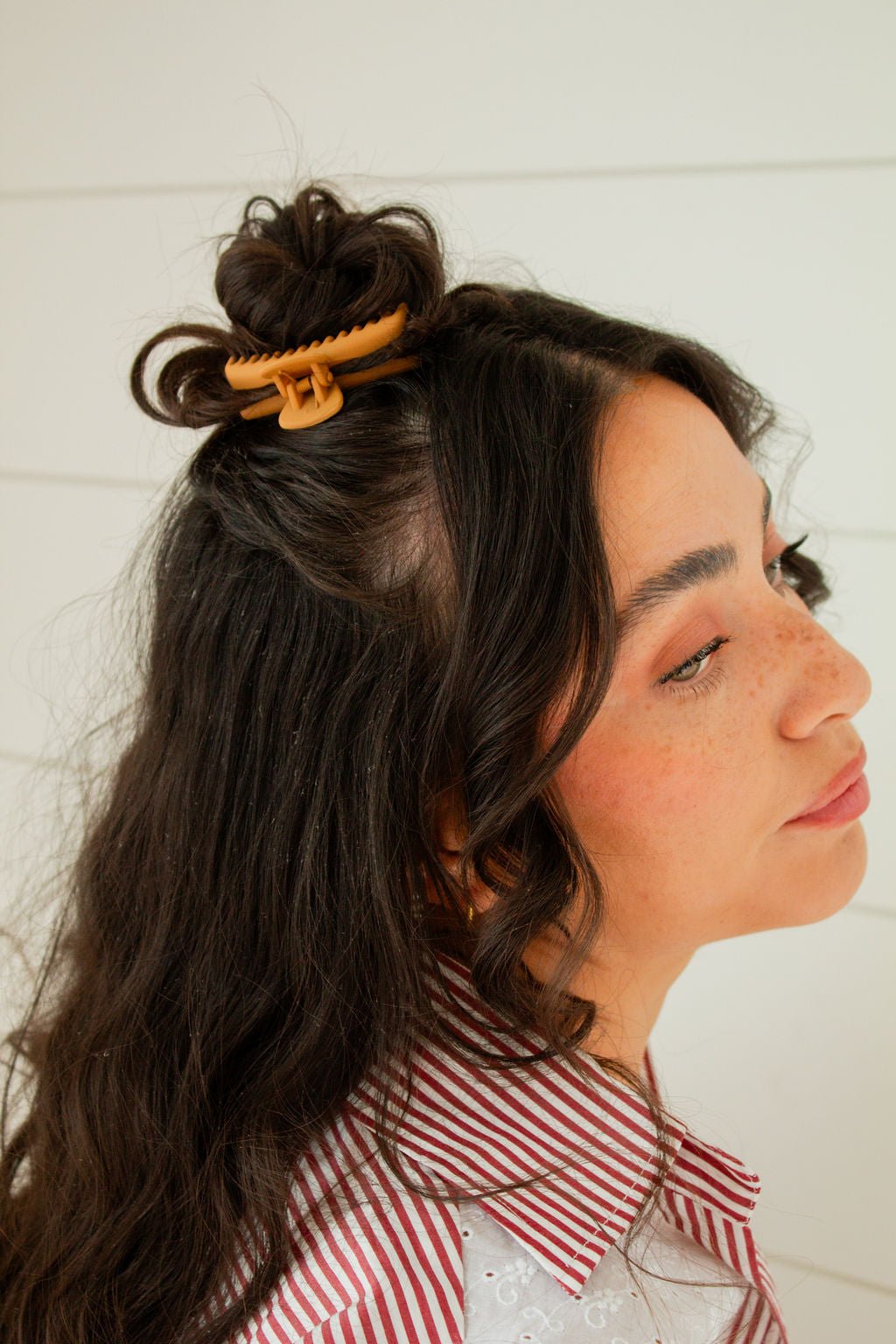 Thin Hair French Twist Claw Clip