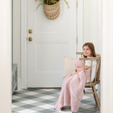 WAFFLE KNIT TODDLER BLANKETS